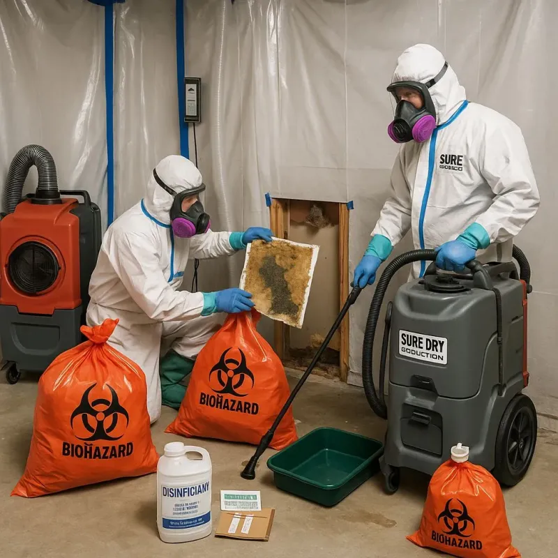 Contaminated Water Handling Protocols process in Manistee, MI