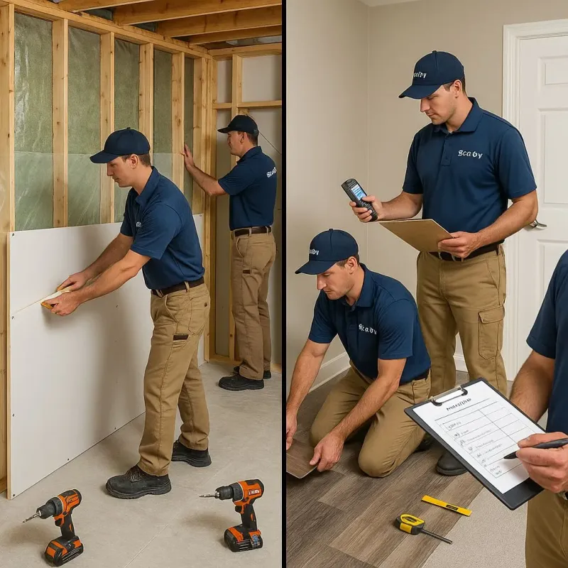 Repairs and Reconstruction process in Manistee, MI